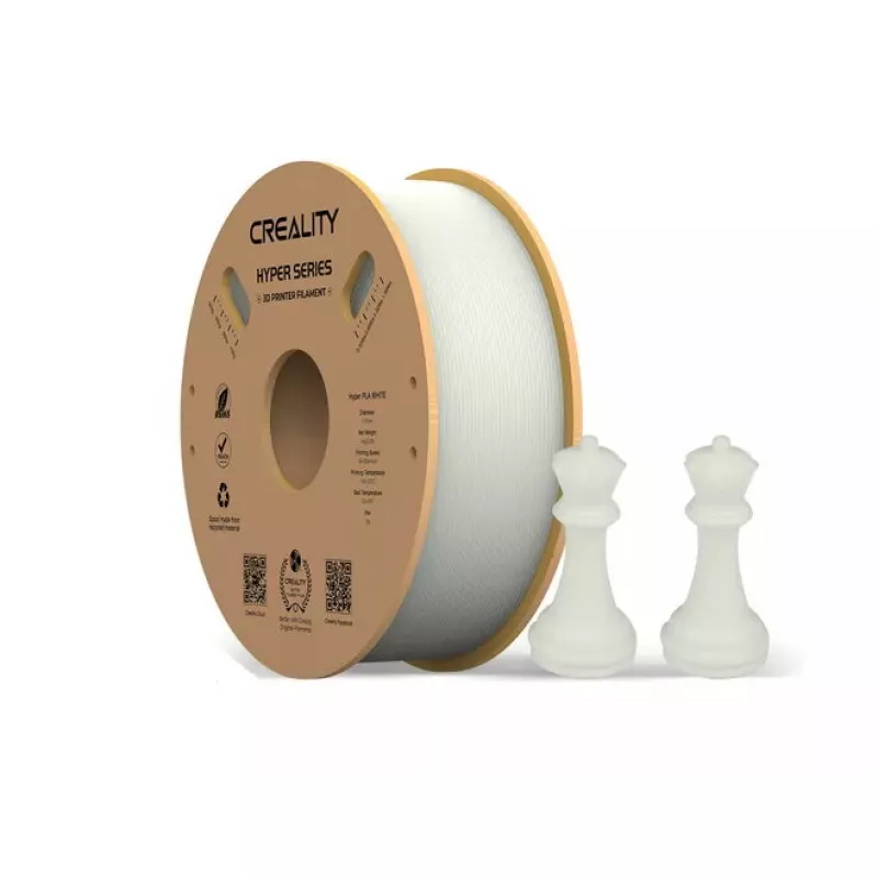 3D spausdinimo medžiaga Creality 3D 3301010335 polipieno rūgštis (PLA) balta 1 kg