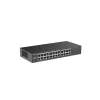 Nevaldomas L2 tinklo komutatorius RUIJIE RG-ES124G-L — 24x Gigabit (10/100/1000), 48 Gbit/s, 8000 MAC, montuojamas į stelažą