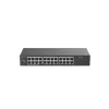 Nevaldomas L2 tinklo komutatorius RUIJIE RG-ES124G-L — 24x Gigabit (10/100/1000), 48 Gbit/s, 8000 MAC, montuojamas į stelažą