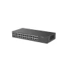Nevaldomas L2 tinklo komutatorius RUIJIE RG-ES124G-L — 24x Gigabit (10/100/1000), 48 Gbit/s, 8000 MAC, montuojamas į stelažą