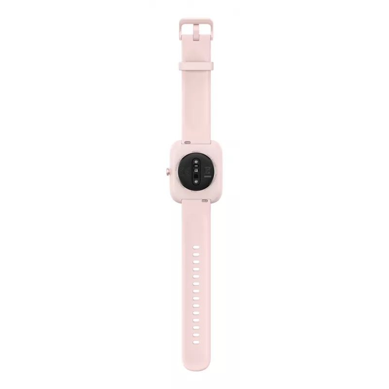 Amazfit Bip 3 Pro 4,29 cm (1,69 colio) TFT 44 mm Skaitmeninis 240 x 280 pikselių Jutiklinis ekranas Rožinis GPS (palydovinis)