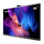 Interaktyvi lenta Hisense 86WM6FE 86 colių (2,18 m) 4K UHD 3840×2160 jutiklinis ekranas Android Wi‑Fi 6 juoda