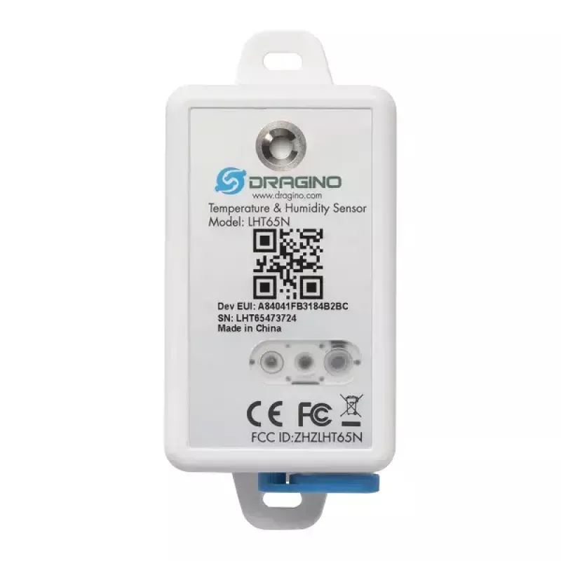 DRAGINO LHT65N laisvai pastatomas vidaus/lauko temperatūros ir drėgmės jutiklis LoRaWAN EU868