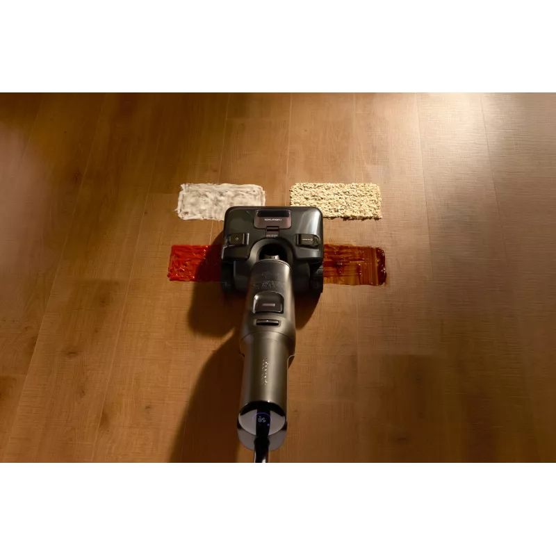 Roborock F25 Ultra Elektrinė šluota Baterija Sausas ir šlapias Be maišelio Juoda 4.6 Ah