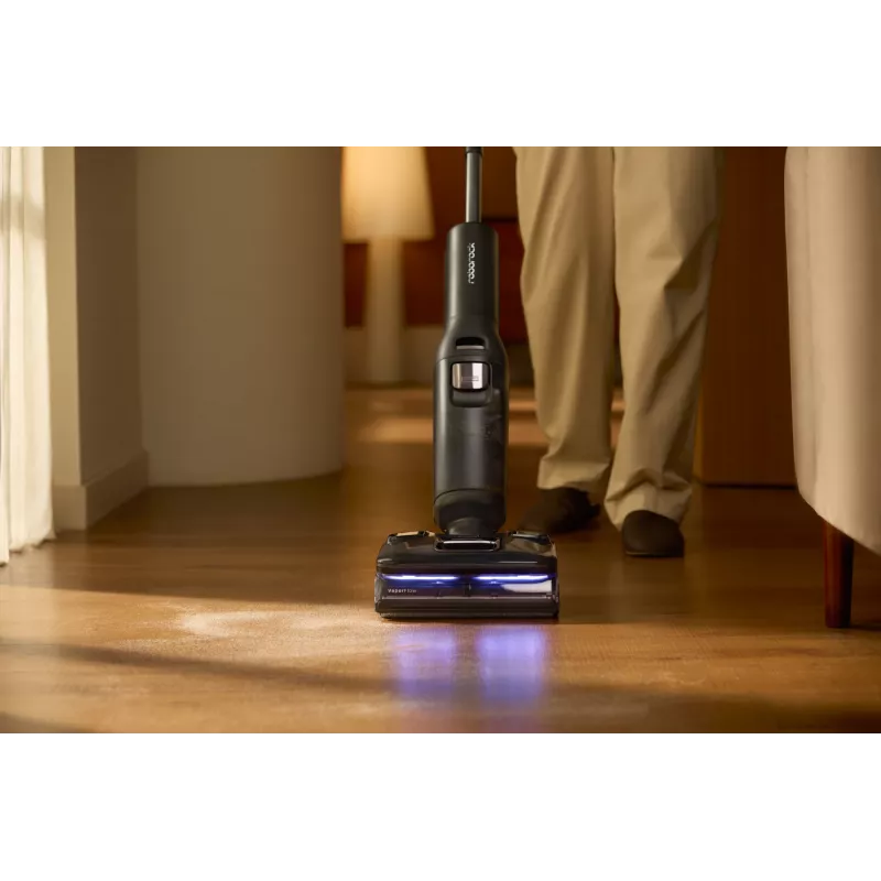 Roborock F25 Ultra Elektrinė šluota Baterija Sausas ir šlapias Be maišelio Juoda 4.6 Ah