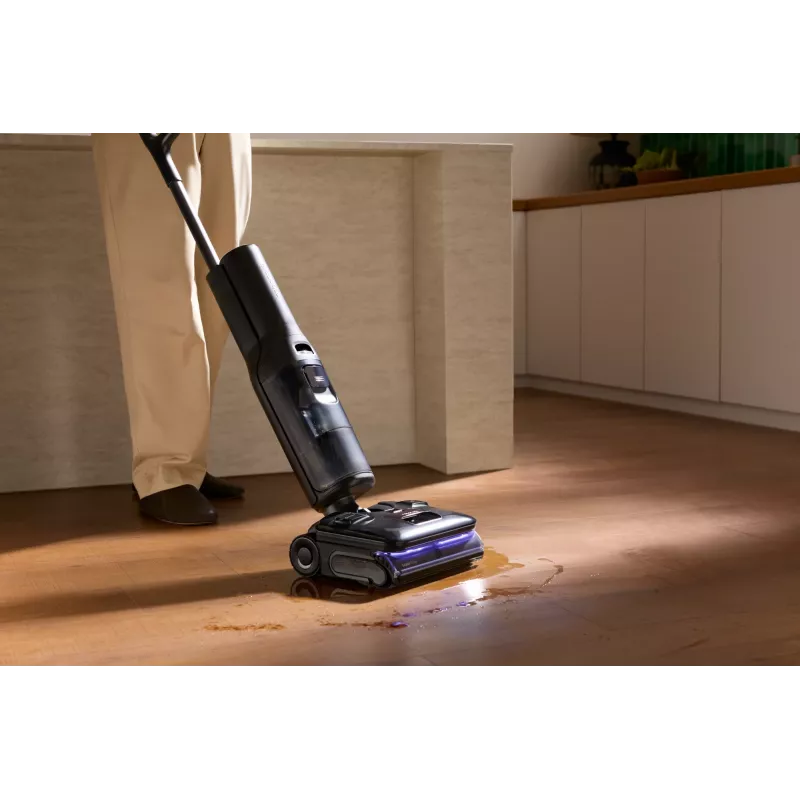 Roborock F25 Ultra Elektrinė šluota Baterija Sausas ir šlapias Be maišelio Juoda 4.6 Ah