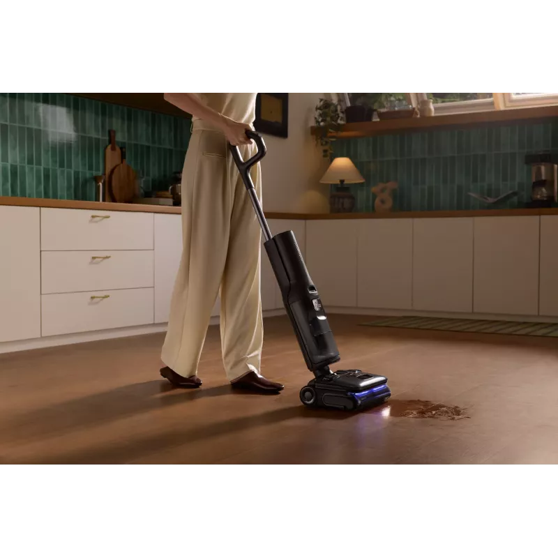 Roborock F25 Ultra Elektrinė šluota Baterija Sausas ir šlapias Be maišelio Juoda 4.6 Ah