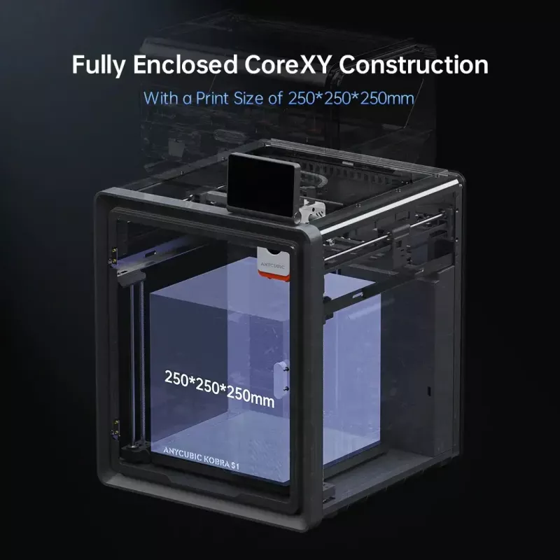 3D Printer 3D Prima Anycubic Kobra S1 Combo 250x250x250mm 600mm/sek