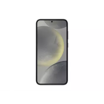Samsung Galaxy S24+ veganiškos odos dėklas juodas vienspalvis 6,7 colio