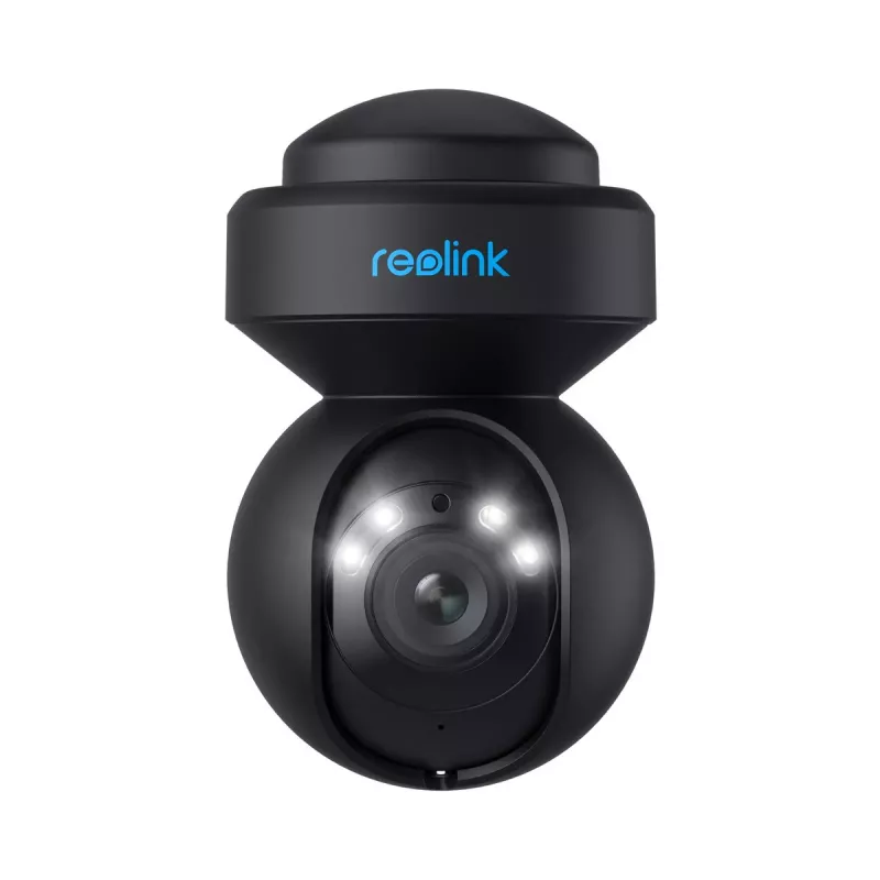 IP apsaugos kamera Reolink E540-B 5MP lauko Wi‑Fi, 2560x1920, 355° posūkis, 0–50° pakreipimas, IP65, MicroSD iki 256 GB