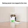 Automatinė gyvūnų ėdalo dalytuvė IMOU PF1 — 4 L nerūdijančio plieno bunkeris, Wi‑Fi 4, baterija / nuolatinė srovė, 1 dubuo