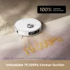 Dreame L40 Ultra AE White, Kombinuotas, Balta, Apvalus, Dulkių maišelis, 3 ratai, 0,3 l