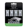 Atsarginė vejapjovės peilių rinkinys MOVA MBKM10, skirtas Mova 1000/600, 160×120×15 mm, 12 vnt.