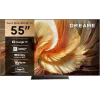 Išmanusis televizorius Dreame Aura S100 55 col., QLED+ (Mini LED), 4K UHD, Google TV, 144 Hz, AI procesorius, integruota garso juosta, juodas