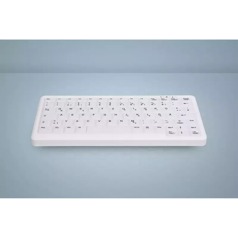 Contour Design Active Key AK-C4110 klaviatūra Medicininė USB QWERTZ vokiečių Balta