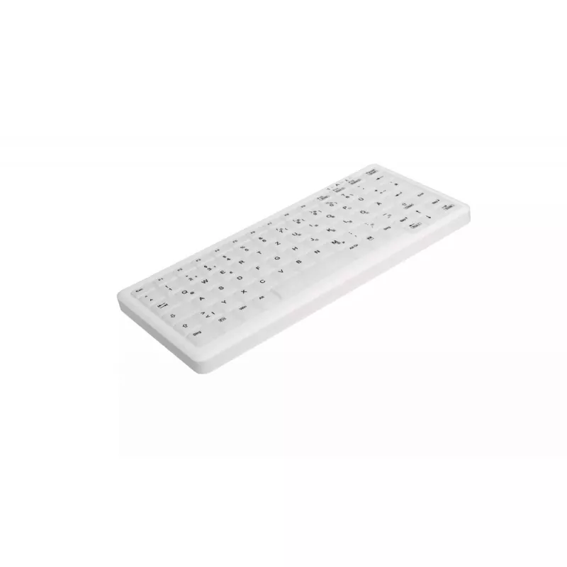 Contour Design Active Key AK-C4110 klaviatūra Medicininė USB QWERTZ vokiečių Balta
