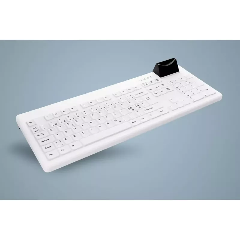 Contour Design Active Key AK-C8200 klaviatūra Medicininė USB Vokiška Balta