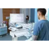 Laidinis pilno dydžio klaviatūra su aktyviuoju mygtuku CHERRY AK-C8112 Medical USB QWERTZ 105 klavišai balta 1,8 m