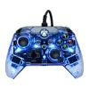 PDP Afterglow žaidimų pultas juodas mėlynas permatomas USB Xbox One Series X S laidinis 2,4 m