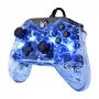 PDP Afterglow žaidimų pultas juodas mėlynas permatomas USB Xbox One Series X S laidinis 2,4 m