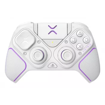 VICTRIX 052-002-WH žaidimų pultas, laidinis ir belaidis, RF/USB, USB-C, 2000 mAh, PC/PS4/PS5, violetinė/baltas