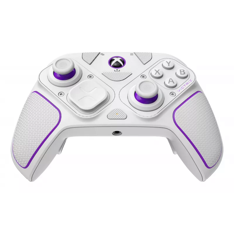 VICTRIX 052-002-WH žaidimų pultas, laidinis ir belaidis, RF/USB, USB-C, 2000 mAh, PC/PS4/PS5, violetinė/baltas