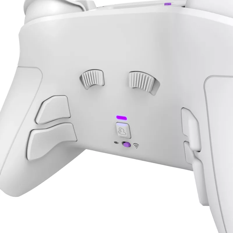 VICTRIX 052-002-WH žaidimų pultas, laidinis ir belaidis, RF/USB, USB-C, 2000 mAh, PC/PS4/PS5, violetinė/baltas