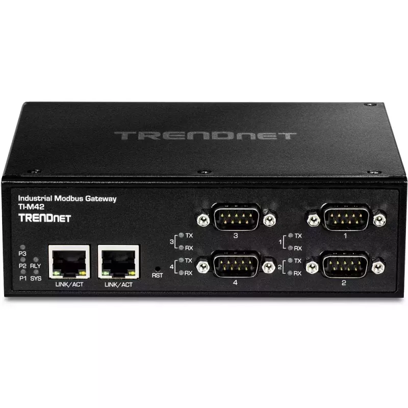 Tinklų sietuvas / valdiklis Trendnet TI-M42 10/100 Mbit/s Juodas IP30
