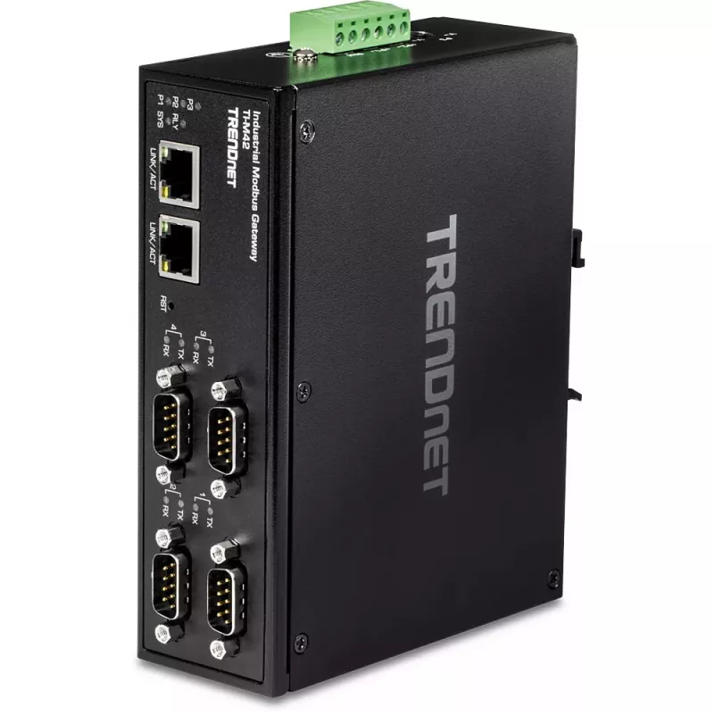 Tinklų sietuvas / valdiklis Trendnet TI-M42 10/100 Mbit/s Juodas IP30