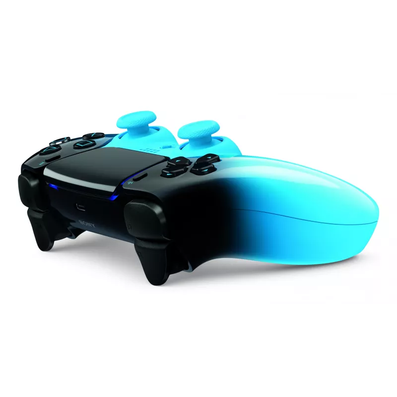 Žaidimų pultas Sony DualSense, skirtas PlayStation 5, Bluetooth/USB, juoda/mėlyna, USB-C, maitinamas baterijomis