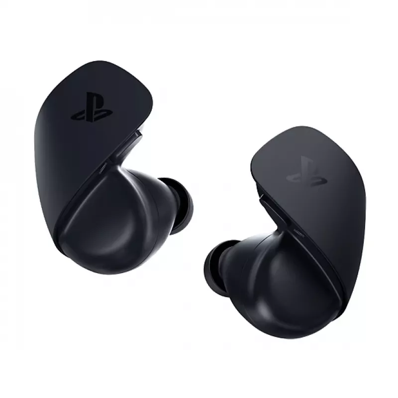 Sony Pulse Explore belaidės į ausis įdedamos žaidimų ausinės, Bluetooth, juodos