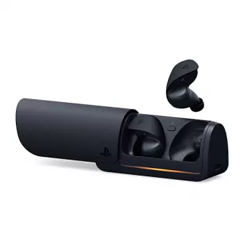 Sony Pulse Explore belaidės į ausis įdedamos žaidimų ausinės, Bluetooth, juodos