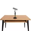 Stalinis mikrofono stovas Shure SH-DESKTOP1, apvalus metalinis pagrindas, 3/8 colio sriegis, aukštis 26,7–40,6 cm, juodas