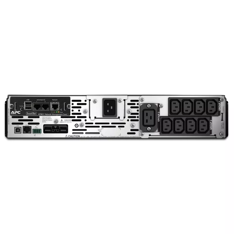 APC Smart-UPS X SMX2200R2HVNC - 2200VA, 8x C13, 1x C19 lizdas, USB, išplečiamas veikimo laikas, NMC