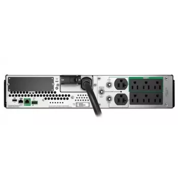 Nepertraukiamo maitinimo šaltinis APC SMT3000RM2UC Line-Interactive 2,88 kVA / 2700 W, 8 kintamosios srovės lizdai, montuojamas į stovą 2U