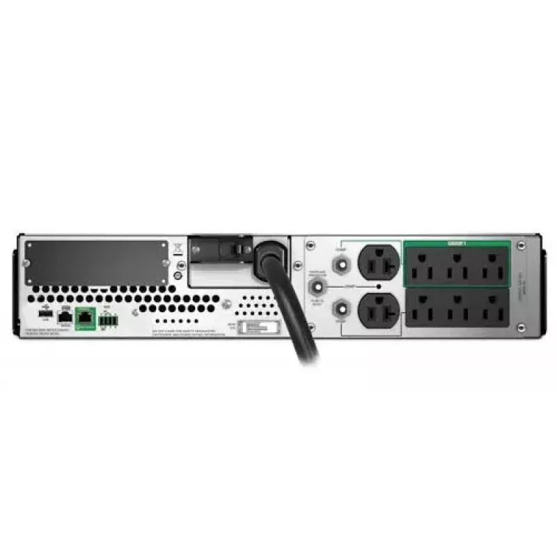 Nepertraukiamo maitinimo šaltinis APC SMT3000RM2UC Line-Interactive 2,88 kVA / 2700 W, 8 kintamosios srovės lizdai, montuojamas į stovą 2U