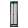 APC Easy Rack, 42U, juoda, su stogu, ratukais, kojelėmis, 4 laikikliais ir šoninėmis plokštėmis, be dugno, 1991A x 600P x 800G mm