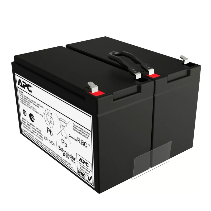 APC akumuliatoriaus keitimo kasetė APCRBCV206 (OEM), 24 V, 7 Ah, juoda, 4,09 kg, 130 mm, 122 mm