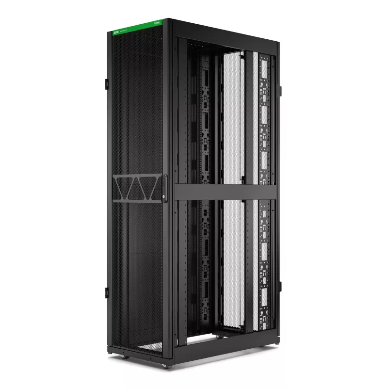 APC NetShelter SX serverių spinta Gen 2, 45U, 2124H x 600W x 1070D mm, su šonais, juoda