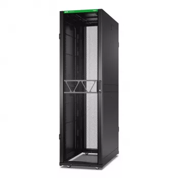 APC NetShelter SX Serverio spinta Gen 2, 45U, 2124H x 600W x 1200D mm, su šonais, juoda
