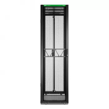 APC NetShelter SX Serverio spinta Gen 2, 45U, 2124H x 600W x 1200D mm, su šonais, juoda