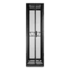 APC NetShelter SX Serverio spinta Gen 2, 45U, 2124H x 600W x 1200D mm, su šonais, juoda