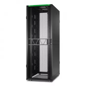 APC NetShelter SX Server Rack Gen 2, 45U, 2124H x 750W x 1200D mm, su šonais, juoda