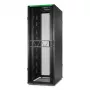 APC NetShelter SX Server Rack Gen 2, 45U, 2124H x 750W x 1200D mm, su šonais, juoda