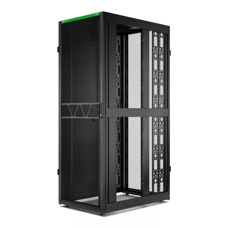 APC NetShelter SX Server Rack Gen 2, 48U, 2258H x 800W x 1200D mm, su šonais, juodas