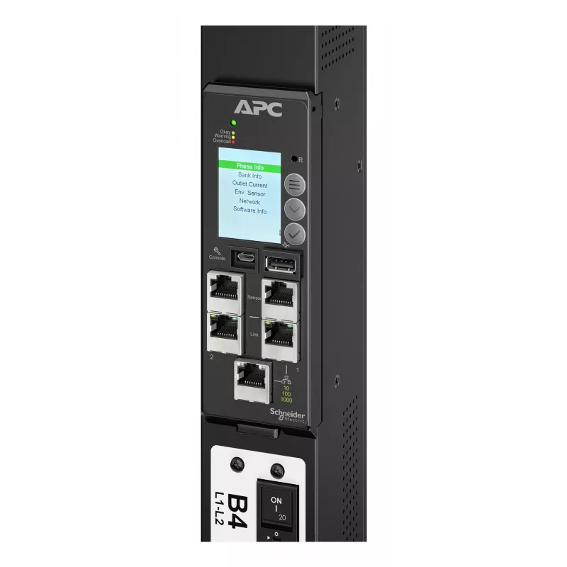 APC NetShelter maitinimo paskirstymo blokas (PDU) 42 AC lizdai(-ų) 0U juodas