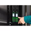 APC Easy PDU Switched Zero U 32A 230V(20)C13 (4)C19 IEC309, Switched, 0U, Single-phase, Vertikalus, Juoda, 17 kintamosios srovės lizdų