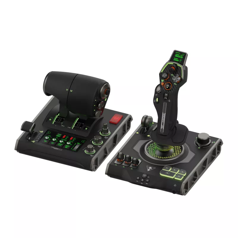 Flightstick Turtle Beach VelocityOne Juoda USB Analogue Digital PC