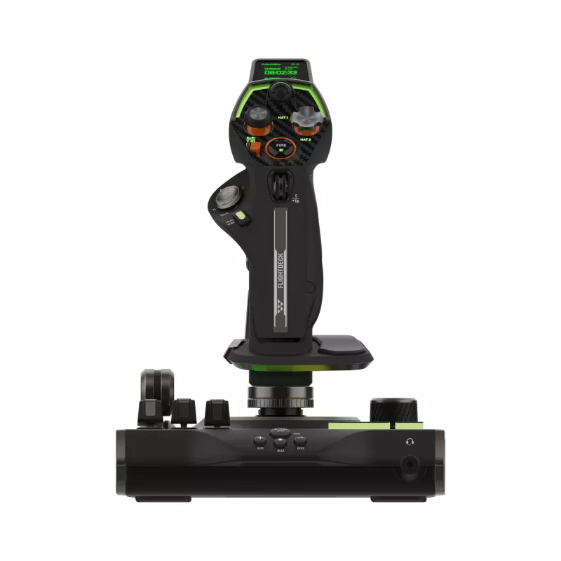 Flightstick Turtle Beach VelocityOne Juoda USB Analogue Digital PC