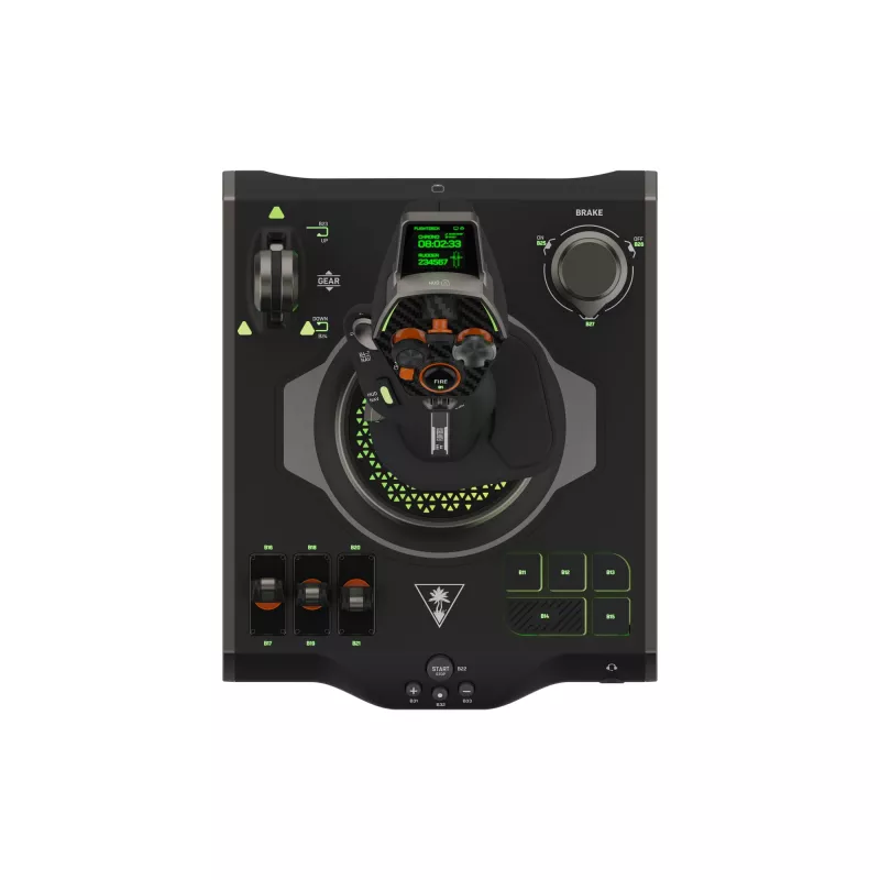 Flightstick Turtle Beach VelocityOne Juoda USB Analogue Digital PC
